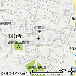 兵庫県姫路市御国野町国分寺710-1周辺の地図