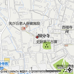 兵庫県姫路市御国野町国分寺346周辺の地図