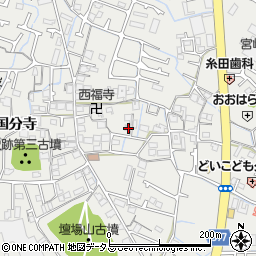 兵庫県姫路市御国野町国分寺716周辺の地図