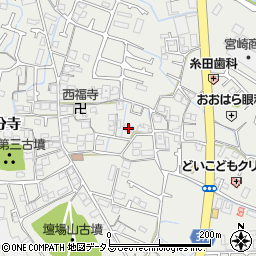 兵庫県姫路市御国野町国分寺718-1周辺の地図