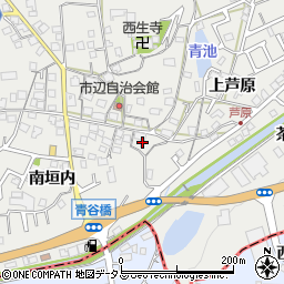 京都府城陽市市辺南垣内108周辺の地図