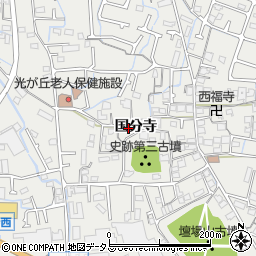 兵庫県姫路市御国野町国分寺345-10周辺の地図