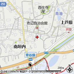 京都府城陽市市辺南垣内100周辺の地図