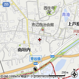 京都府城陽市市辺南垣内98周辺の地図