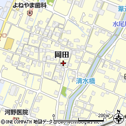 兵庫県姫路市岡田397-1周辺の地図