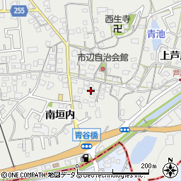 京都府城陽市市辺南垣内97周辺の地図