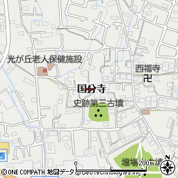 兵庫県姫路市御国野町国分寺345-7周辺の地図