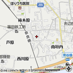 京都府城陽市市辺南垣内6周辺の地図