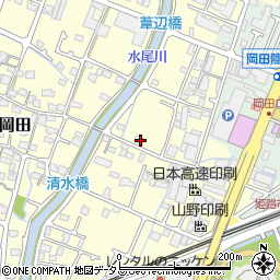 兵庫県姫路市岡田160-1周辺の地図