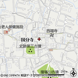 兵庫県姫路市御国野町国分寺342周辺の地図