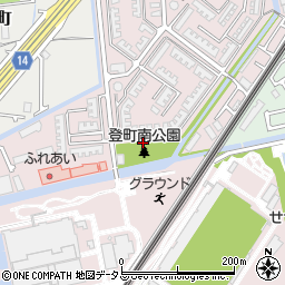 大阪府高槻市登町34周辺の地図
