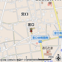 浜松市立宮口幼稚園周辺の地図