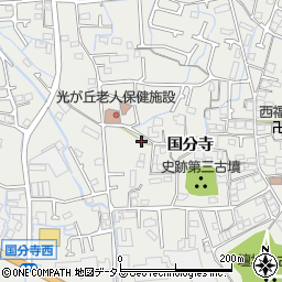 兵庫県姫路市御国野町国分寺350周辺の地図