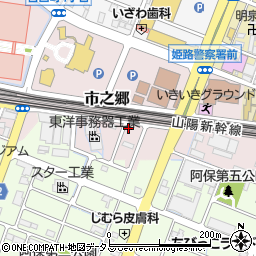 日本ホイスト株式会社姫路出張所周辺の地図