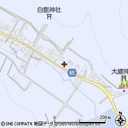 兵庫県加古川市志方町山中109-1周辺の地図