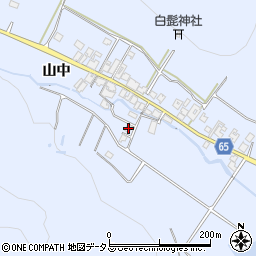 山中公会堂周辺の地図