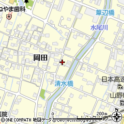 兵庫県姫路市岡田435-7周辺の地図