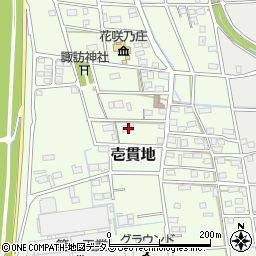静岡県磐田市壱貫地448周辺の地図