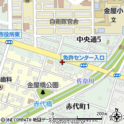 ソフトバンク豊川周辺の地図