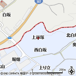 京都府綴喜郡井手町多賀上戸塚周辺の地図