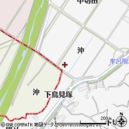 愛知県豊橋市石巻小野田町沖周辺の地図