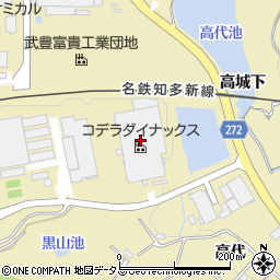 株式会社コデラダイナックス　武豊工場周辺の地図