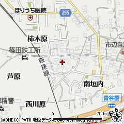 京都府城陽市市辺南垣内3周辺の地図