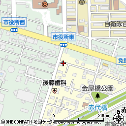 日本アッセンブリーズ・オブ・ゴッド教団豊川キリスト教会周辺の地図
