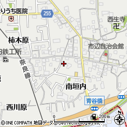京都府城陽市市辺南垣内23周辺の地図