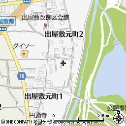 有限会社梅田組周辺の地図