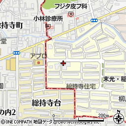 高槻富田西郵便局周辺の地図