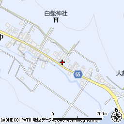 兵庫県加古川市志方町山中125周辺の地図