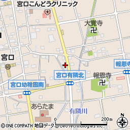 静岡県浜松市浜名区宮口1412周辺の地図