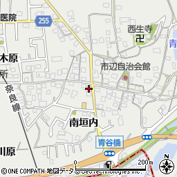 京都府城陽市市辺南垣内64周辺の地図