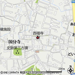 兵庫県姫路市御国野町国分寺729周辺の地図