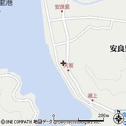 静岡県西伊豆町（賀茂郡）安良里（天坂）周辺の地図