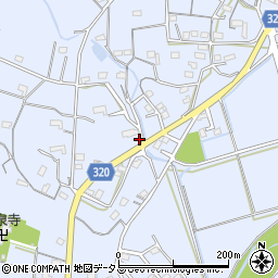 静岡県浜松市浜名区引佐町井伊谷1421周辺の地図