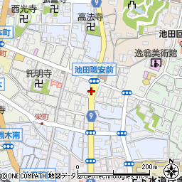 綾羽町周辺の地図