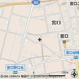 静岡県浜松市浜名区宮口1573周辺の地図
