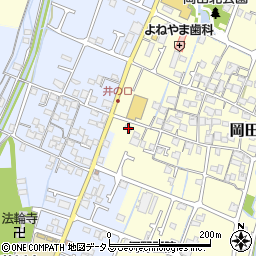 兵庫県姫路市岡田582周辺の地図