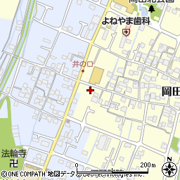 兵庫県姫路市岡田582周辺の地図