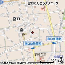 静岡県浜松市浜名区宮口1512周辺の地図