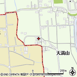 兵庫県揖保郡太子町天満山37-4周辺の地図