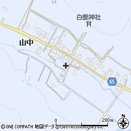 兵庫県加古川市志方町山中231-2周辺の地図