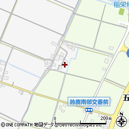 三重県鈴鹿市徳田町155周辺の地図
