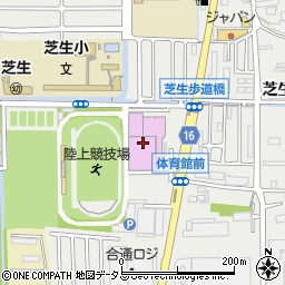 高槻市立総合スポーツセンター総合体育館周辺の地図