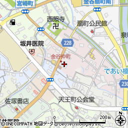 静岡銀行金谷支店 ＡＴＭ周辺の地図