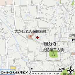 兵庫県姫路市御国野町国分寺269-3周辺の地図