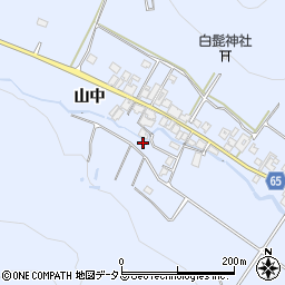 兵庫県加古川市志方町山中235周辺の地図