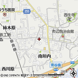 京都府城陽市市辺南垣内21周辺の地図